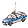 Poesie in Glas Polizeiauto New