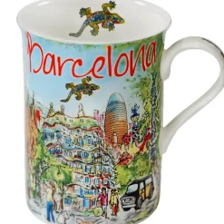 Käthe Wohlfahrt Porzellan-Tasse "Barcelona" Discount