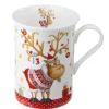 Käthe Wohlfahrt Porzellan-Tasse "Elch" Hot
