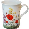 Käthe Wohlfahrt Porzellan-Tasse "Klatschmohn" Outlet