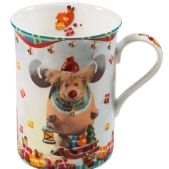 Käthe Wohlfahrt Porzellan-Tasse "Rudi, Der Weihnachtselch" Outlet