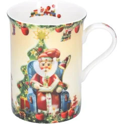 Käthe Wohlfahrt Porzellan-Tasse "Weihnachtsmann Im Sessel" Online