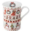 Käthe Wohlfahrt Porzellan-Tasse "Winterzeit" Outlet