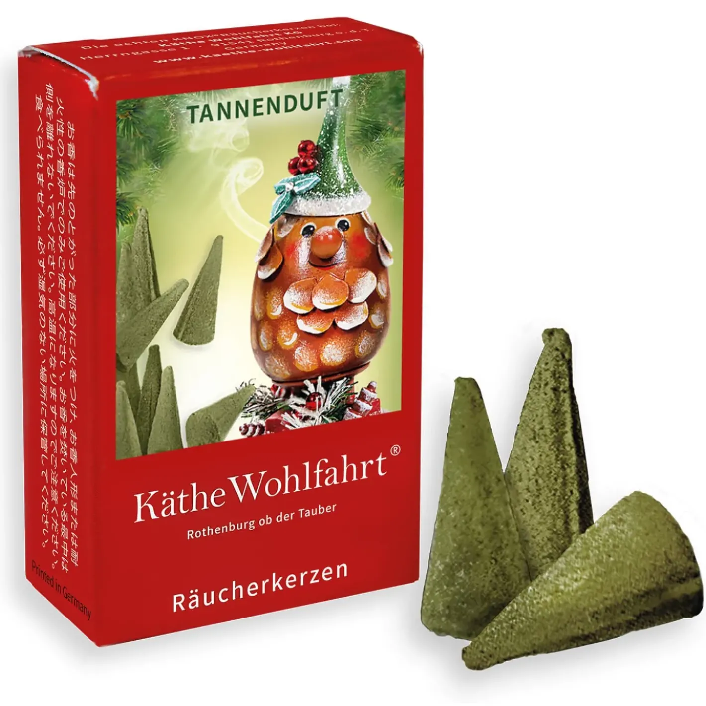Käthe Wohlfahrt Raucherkerzen Tannenduft, Klein Discount