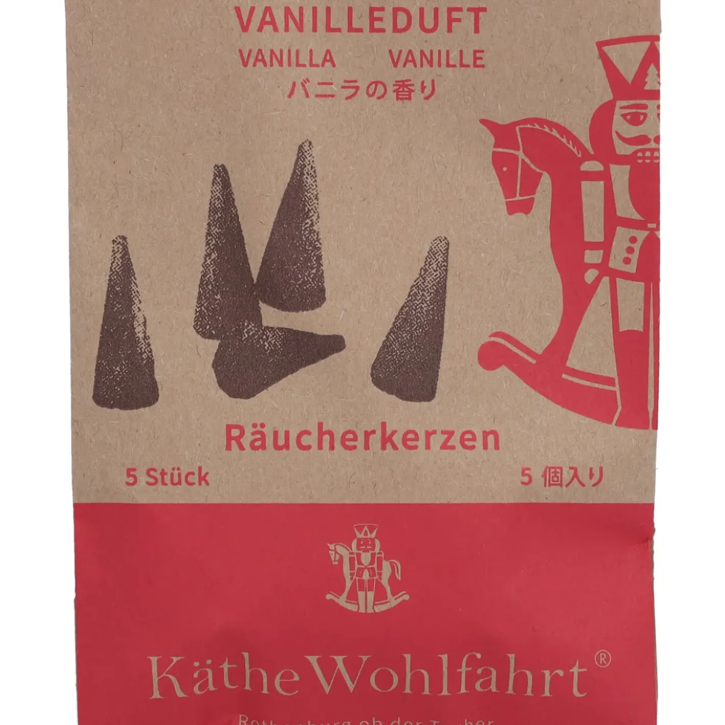 Käthe Wohlfahrt Raucherkerzen Vanilleduft, Gros Discount