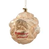 Poesie in Glas Rothenburger Schneeballen Glasbaumbehang Discount