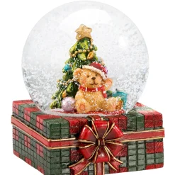 Käthe Wohlfahrt Schneekugel "Teddys Geschenk" Online