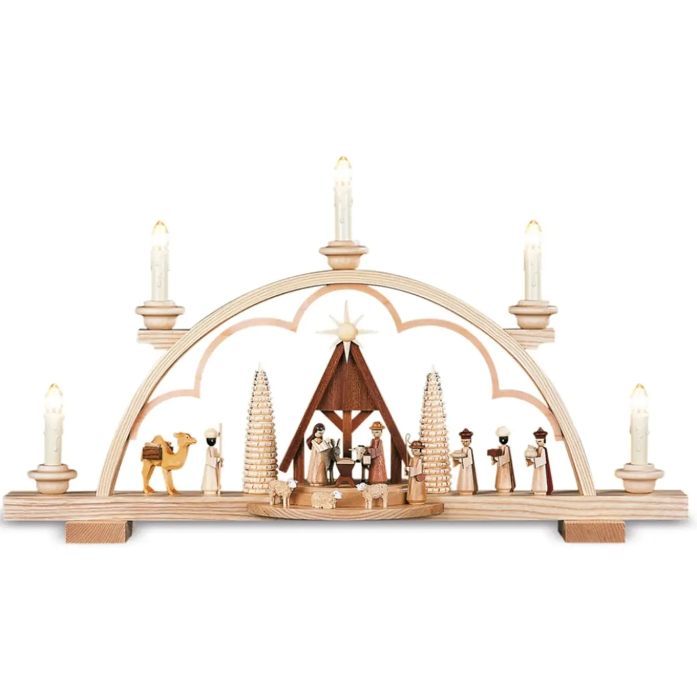Müller Kleinkunst Schwibbögen, "Christi Geburt", 230V Online
