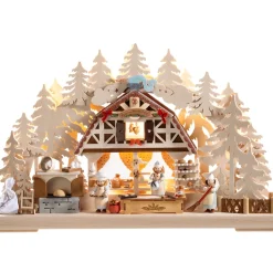 Käthes Original Schwibbögen "In Der Weihnachtsbackerei", 115V Mit Usb A-Anschluss Hot