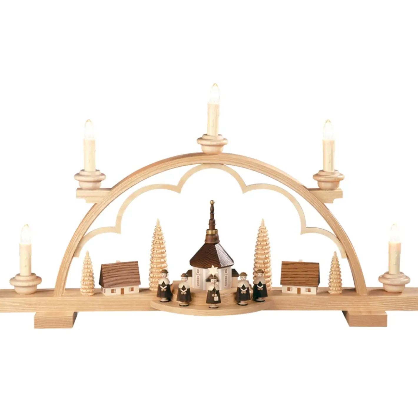 Müller Kleinkunst Schwibbögen "Kurrendesanger", 230V Clearance