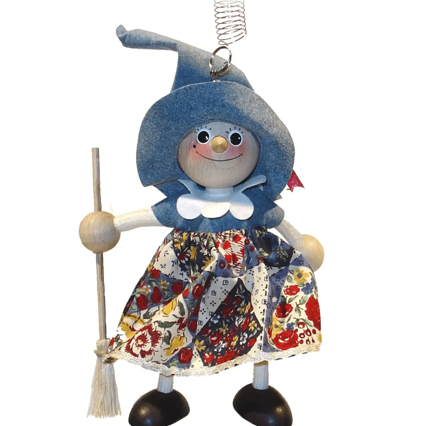 Käthe Wohlfahrt Schwingfigur "Hexe", Blau Online