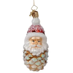 Poesie in Glas Tannenzapfen Nikolaus Online