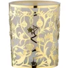 Käthe Wohlfahrt Teelichtglas "Waldweihnacht" Gold New