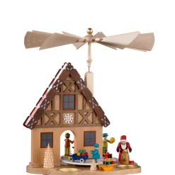 Richard Glässer Teelicht-Pyramide "Lebkuchenhaus" Sale