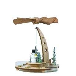 Käthe Wohlfahrt Teelicht-Pyramide "Schneemann" Best