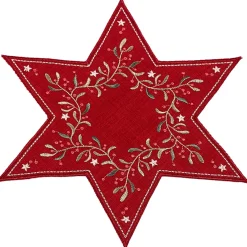Käthe Wohlfahrt Tischdecke "Mistel" R 28 Cm Discount