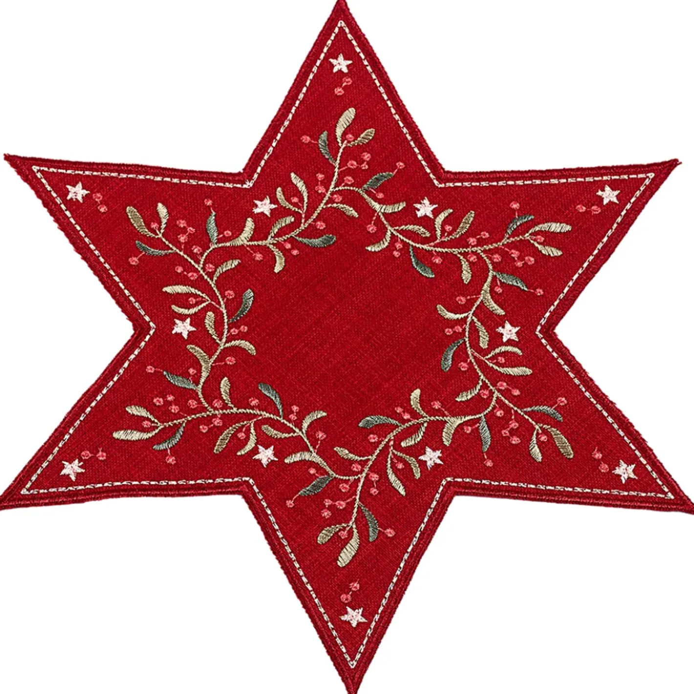 Käthe Wohlfahrt Tischdecke "Mistel" R 28 Cm Discount