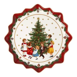 Villeroy & Boch Toy'S Fantasy Gebackteller Tief, Kinder Tanzen Um Baum Sale