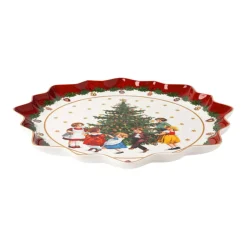 Villeroy & Boch Toy'S Fantasy Gebackteller Tief, Kinder Tanzen Um Baum Sale