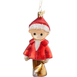 Poesie in Glas Unser Sandmannchen, Rot Sale