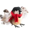 Käthe Wohlfahrt Vogel Mit Schal Aus Filz Discount
