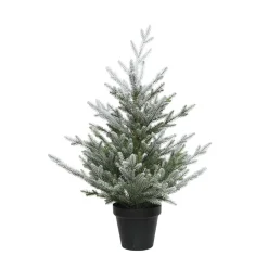 Käthe Wohlfahrt Weihnachtsbaum Im Topf, Beschneit, 75 Cm Outlet