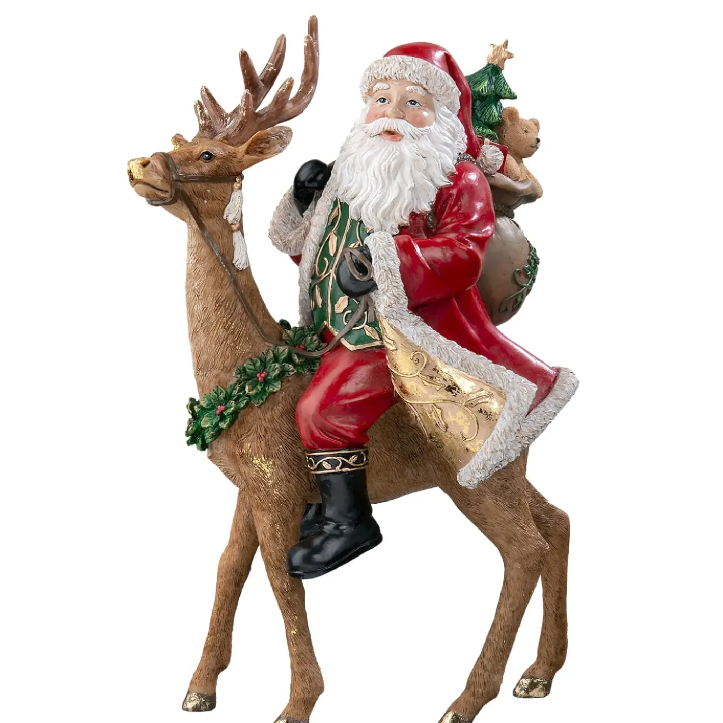 Käthe Wohlfahrt Weihnachtsmann Auf Rentier Sale