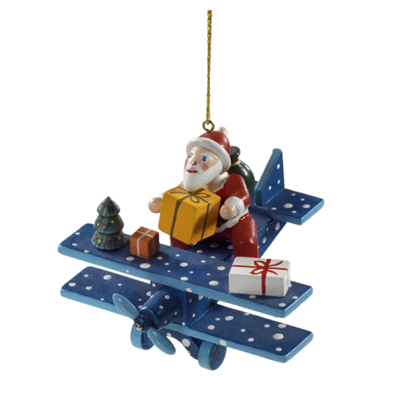 Käthes Original Weihnachtsmann Im Flugzeug New