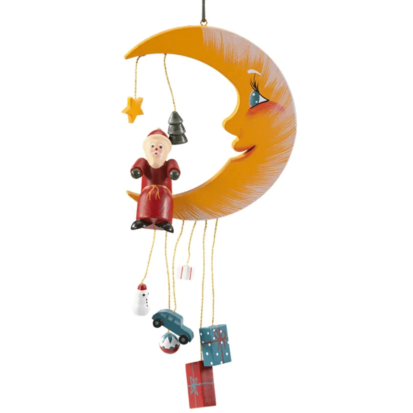 Käthes Original Weihnachtsmann Im Mond Hot