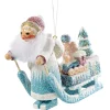 Käthes Original Weihnachtsmann Mit Schlitten New