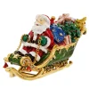 Käthe Wohlfahrt Weihnachtsmann Mit Schlitten, Schatulle New