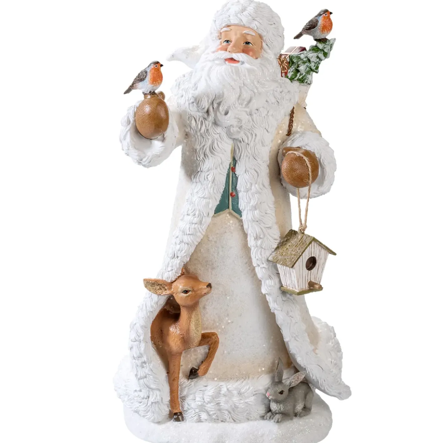 Käthe Wohlfahrt Weihnachtsmann Mit Waldtieren Outlet