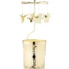 Käthe Wohlfahrt Windlicht-Karussell "Engelchen", Gold Online