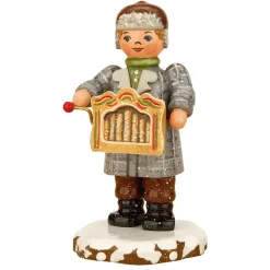 Hubrig Volkskunst Winterkinder Drehorgelspieler Sale