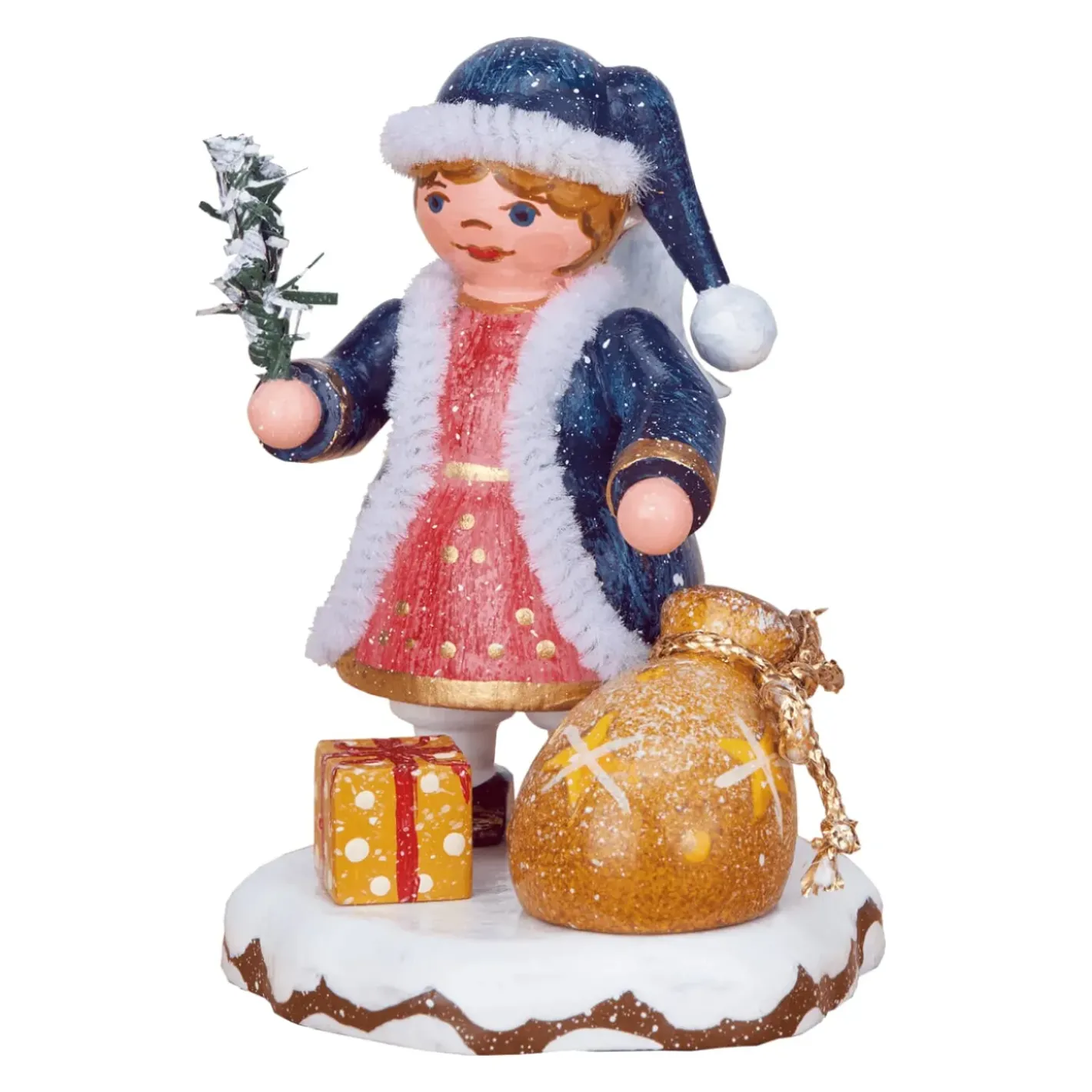 Hubrig Volkskunst Winterkinder Himmelskind "Ein Geschenk Fur Dich" Sale